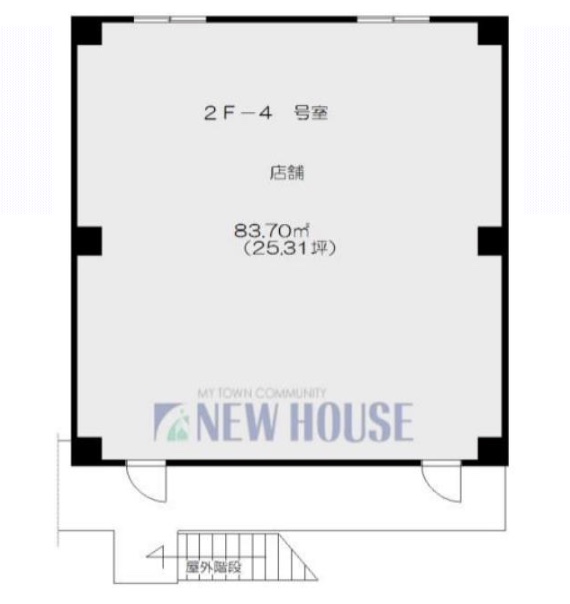 新宿　神楽坂駅4分物件 図面