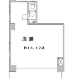 東京都文京区　ビル1階物件図面