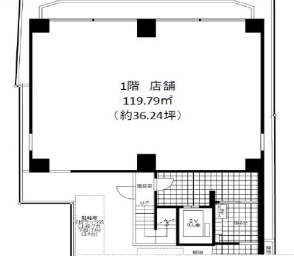 埼玉県所沢市西所沢　新築ビル1階　
