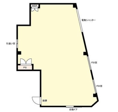 神奈川県横浜市　戸塚駅徒歩4分ビル1階物件図面