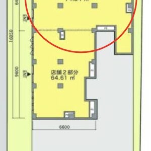 埼玉県さいたま市　北浦和駅徒歩2分ビル1階物件図面