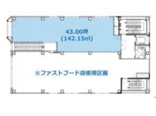 神奈川県横浜市　金沢八景駅徒歩2分　ビル2階物件図面