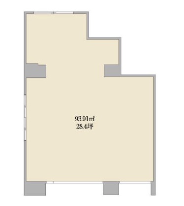 千葉県千葉市　千葉駅徒歩9分　 ビル1階物件図面