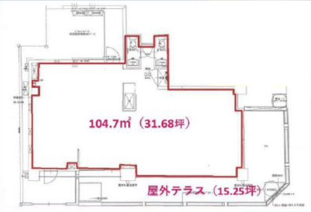 神奈川県横浜市　横浜駅徒歩9分　ビル1階物件図面