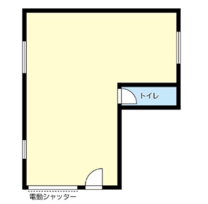 神奈川県川崎市　黒川駅徒歩２分　ブル1階物件図面