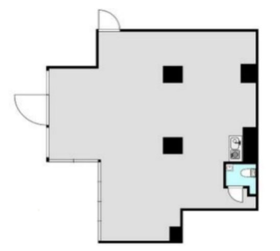 東京都世田谷区　三軒茶屋駅徒歩8分　ビル1階物件図面