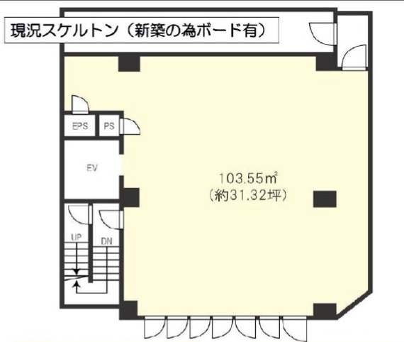 東京都世田谷区　千歳烏山駅徒歩1分　ビル1階物件図面