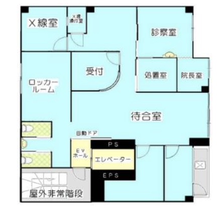 東京都葛飾区 亀有駅 医療系ビル4階物件図面
