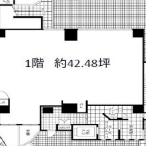 神奈川県相模原市　町田駅徒歩3分　ビル1階物件図面