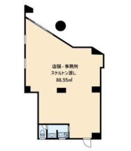 埼玉県川口市 川口駅 1階店舗物件図面