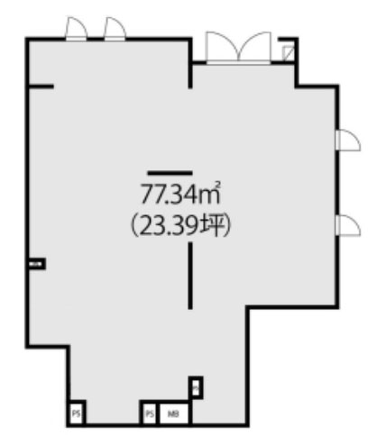 東京都世田谷区 千歳烏山駅徒歩3分 新築ビル1階物件図面