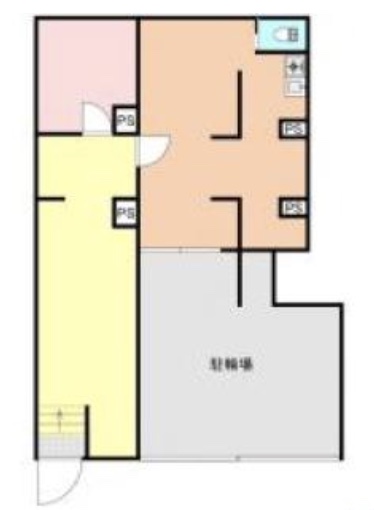 東京都西東京市　ひばりヶ丘駅　ビル1階物件図面