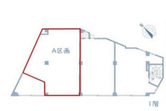 東京都世田谷区　三件茶屋駅徒歩7分　ビル1階物件図面