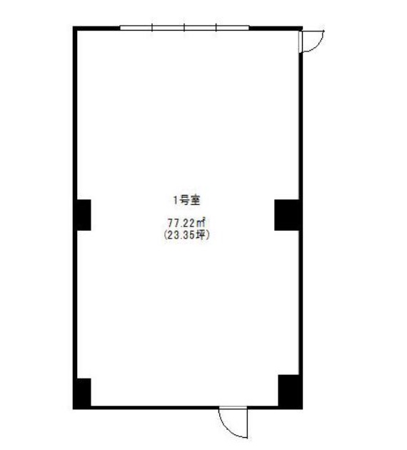 神奈川県横浜市　新杉田駅徒歩4分 ビル1階物件図面