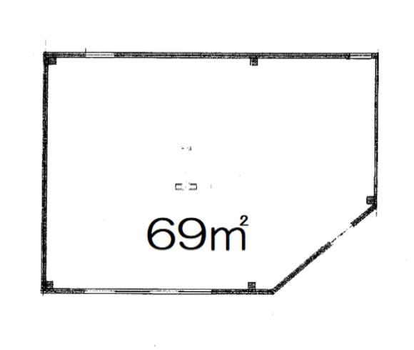 神奈川県川崎市　向ヶ丘遊園駅徒歩9分　ビル1階物件図面