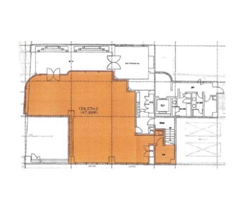 神奈川県藤沢市　藤沢駅徒歩5分　ビル1階物件図面
