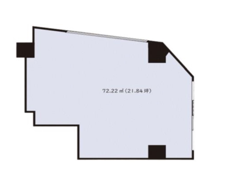 神奈川県横浜市　阪東橋駅徒歩5分　新築ビル1階店舗図面