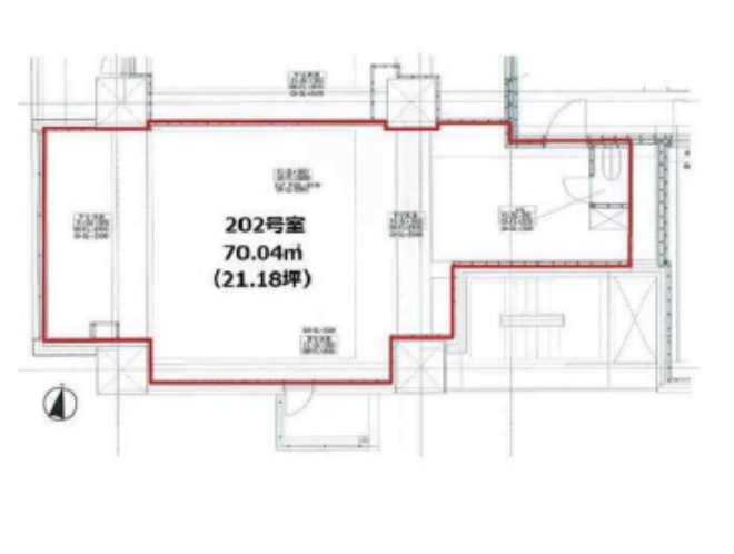 千葉県千葉市　葭川公園駅徒歩2分 ビル2階物件図面