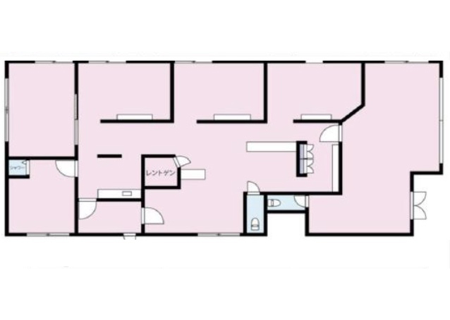千葉県柏市　初石駅徒歩12分　歯科居抜き物件図面
