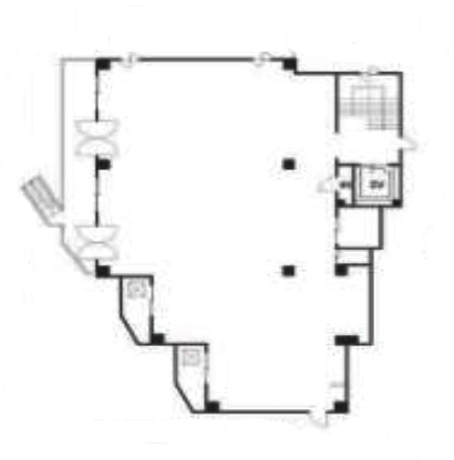 千葉県習志野市　京成大久保駅徒歩10分　ビル2階物件図面