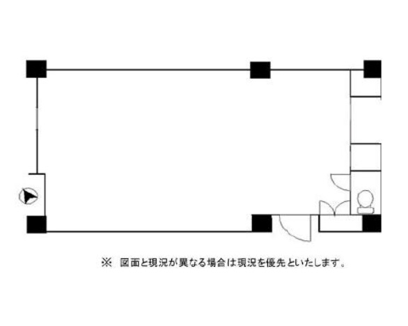 東京都中央区　東京駅徒歩6分　ビル1階物件図面