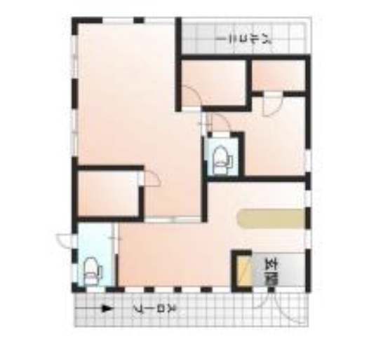 東京都品川区　荏原中延駅徒歩3分　 歯科医院跡物件図面