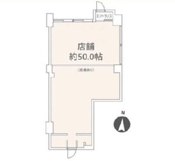 東京都練馬区　桜台駅徒歩5分 ビル1階物件図面
