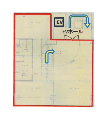 東京都足立区　北綾瀬駅徒歩1分　ビル2階物件図面