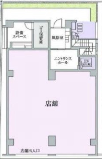 千葉県千葉市　葭川公園駅徒歩６分　ビル1階物件図面