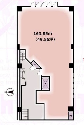 東京都日野市　日野駅徒歩１分　ビル3階物件図面