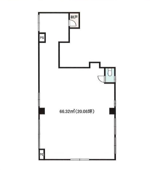 東京都江戸川区　葛西駅徒歩３分　ビル1階物件図面