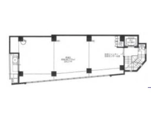 神奈川県川崎市　京急川崎駅徒歩3分　ビル3階物件図面
