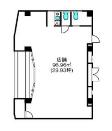 埼玉県さいたま市　鉄道博物館駅徒歩5分　ビル1階物件図面