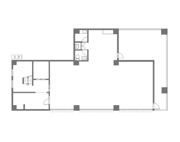 東京都墨田区　錦糸町駅徒歩6分　　ビル1階物件図面
