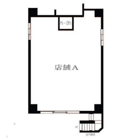 神奈川県川崎市　向ヶ丘遊園駅徒歩6分　ビル1階物件図面