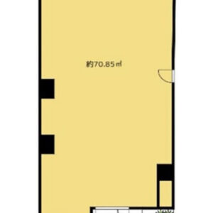 東京都港区　広尾駅徒歩9分　ビル1階物件図面