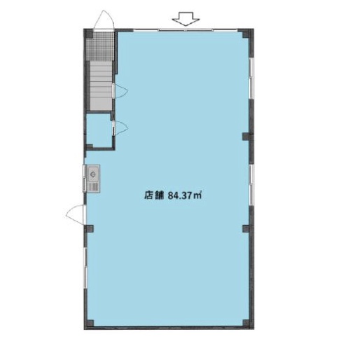 東京都江東区 清澄白河駅 徒歩5分 ビル1階物件図面