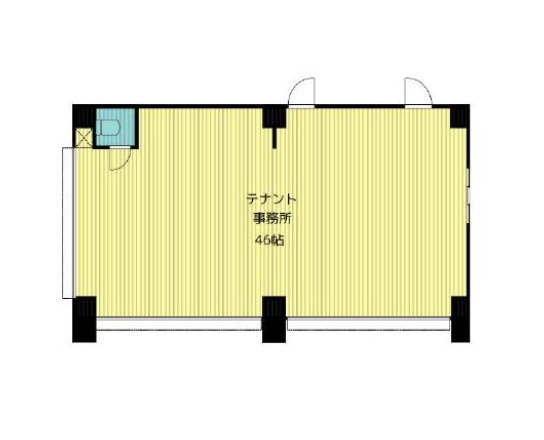 東京都目黒区 学芸大学駅徒歩3分 ビル1階物件図面