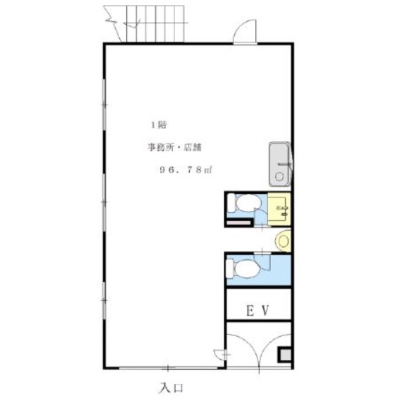 埼玉県さいたま市　大宮駅徒歩10分　ビル1階物件図面