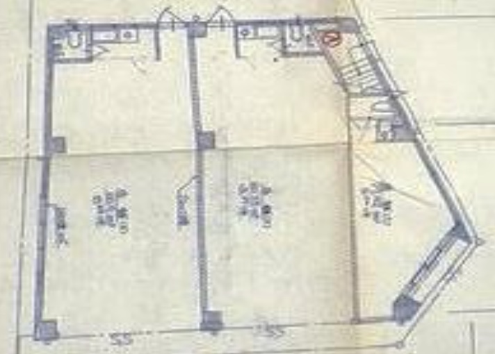 神奈川県横浜市　青葉台駅徒歩3分　ビル1階物件図面