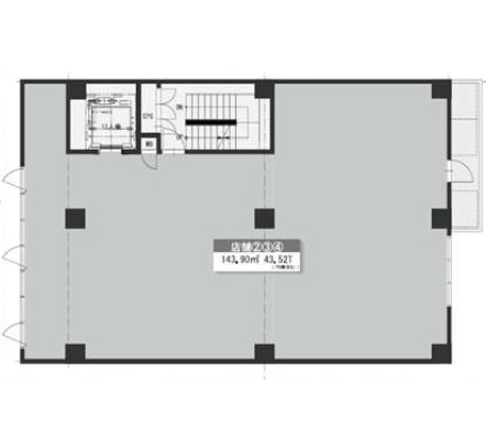 千葉県松戸市　新松戸駅徒歩1分　新築計画商業ビル図面