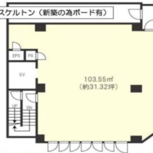 東京都世田谷区　千歳烏山駅　徒歩1分　クリニックモール4階物件図面