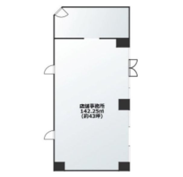 東京都世田谷区　世田谷代田駅徒歩5分　ビル1階物件図面