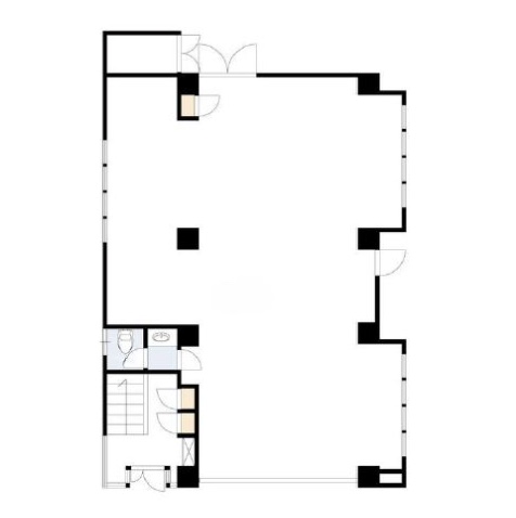 東京都八王子市　京王八王子駅徒歩11分　ビル1階物件図面
