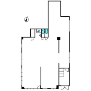 埼玉県さいたま市　南浦和駅徒歩16分　ビル1階物件図面
