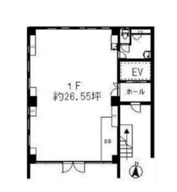 埼玉県川越市 本川越駅14分 ビル1階物件図面