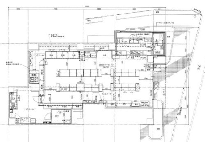 東京都板橋区　本蓮沼駅徒歩3分　ビル１階物件図面