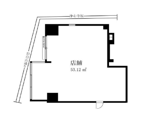 東京都文京区　白山駅徒歩1分　新築ビル計画物件図面