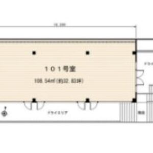 神奈川県横浜市　大倉山駅徒歩７分　ビル1階物件図面