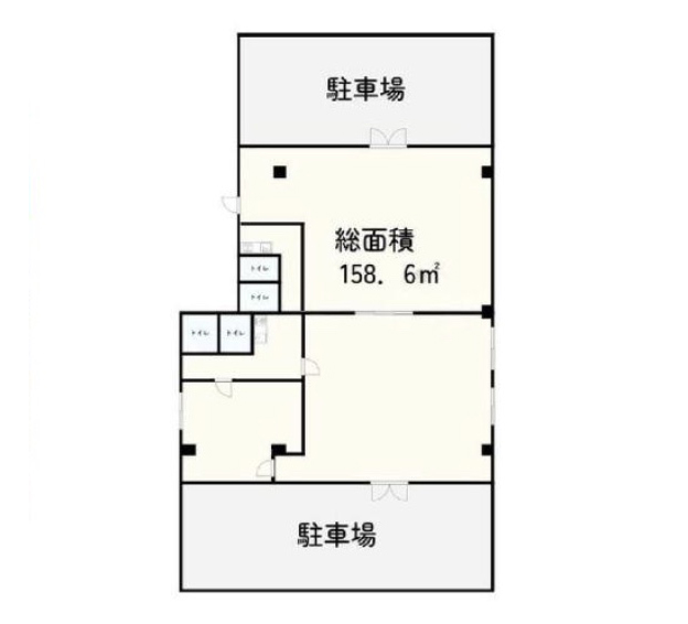 千葉県千葉市　本千葉駅徒歩20分　ビル1階物件図面